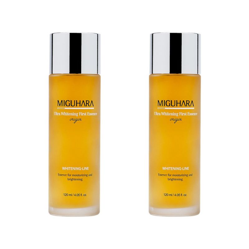 MIGUHARA　ミグハラ　ウルトラホワイトニング　ファーストエッセンス　オリジン　120ml　2個セット　『化粧水』　［8809551735995-2p］