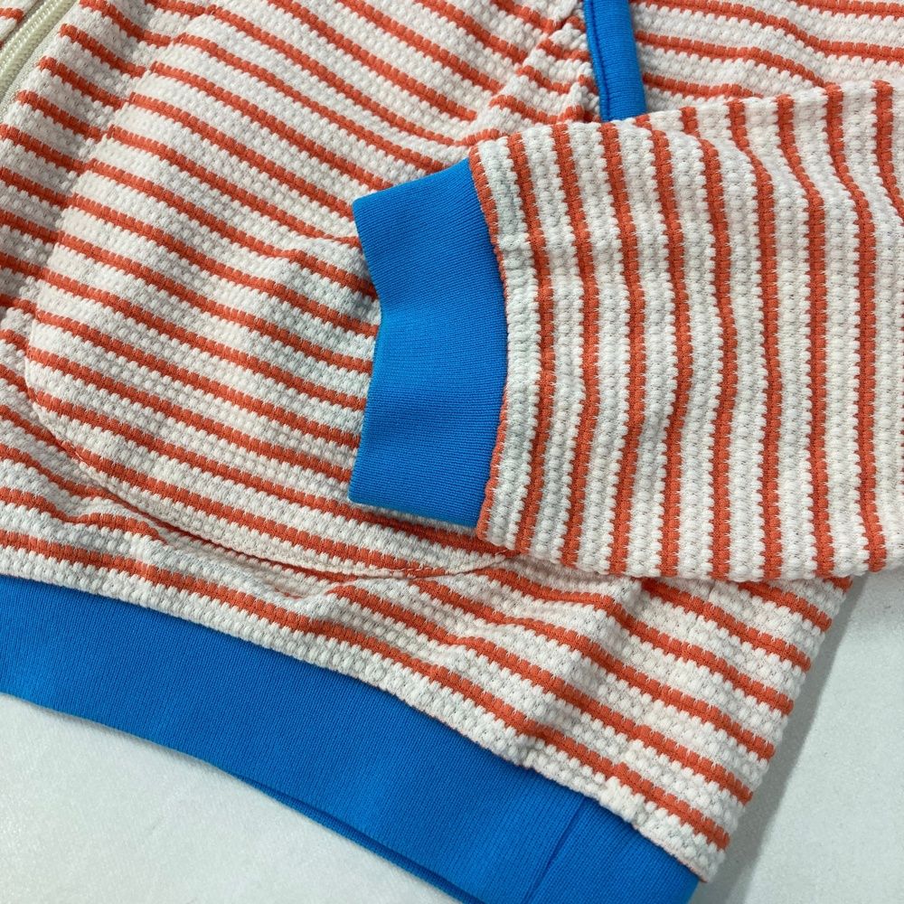 サイズ：1 PEARLY GATES パーリーゲイツ ジップパーカー ボーダー柄