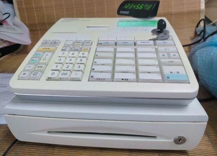 カシオレジスター TE-2500 フル設定無料 コンパクト 933009