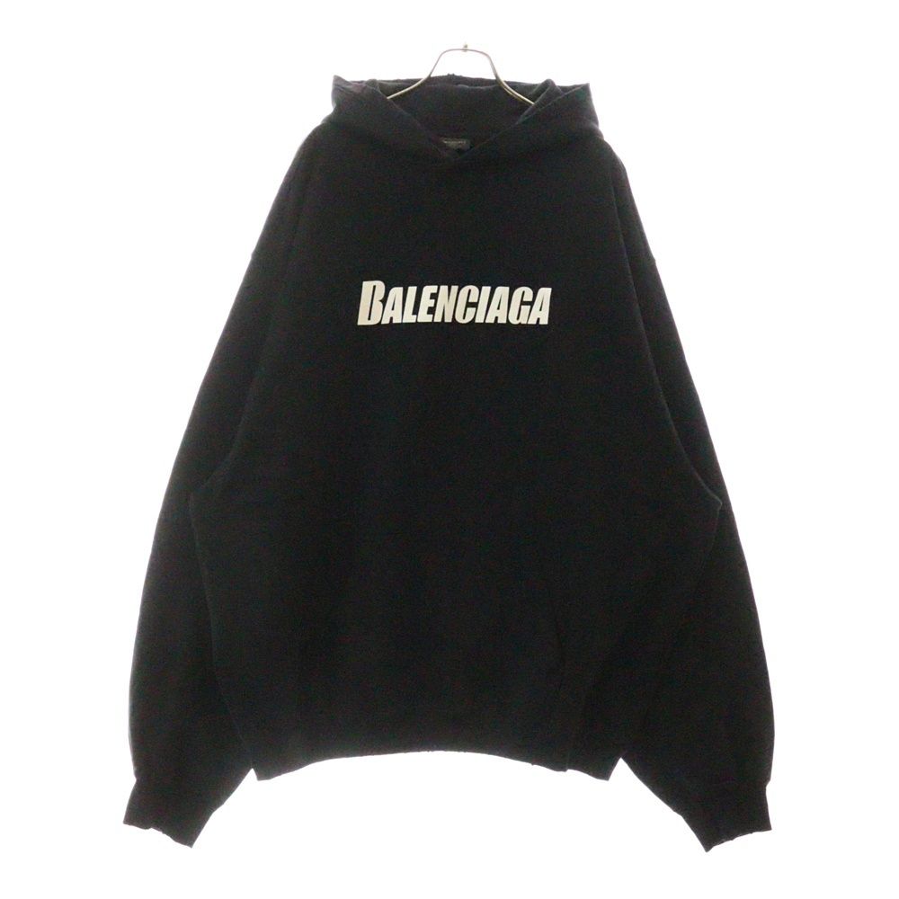 ●送料込●BALENCIAGA●デストロイ ダメージ加工 フーディ BALENCIAGA(バレンシアガ) デストロイフーディ パーカー