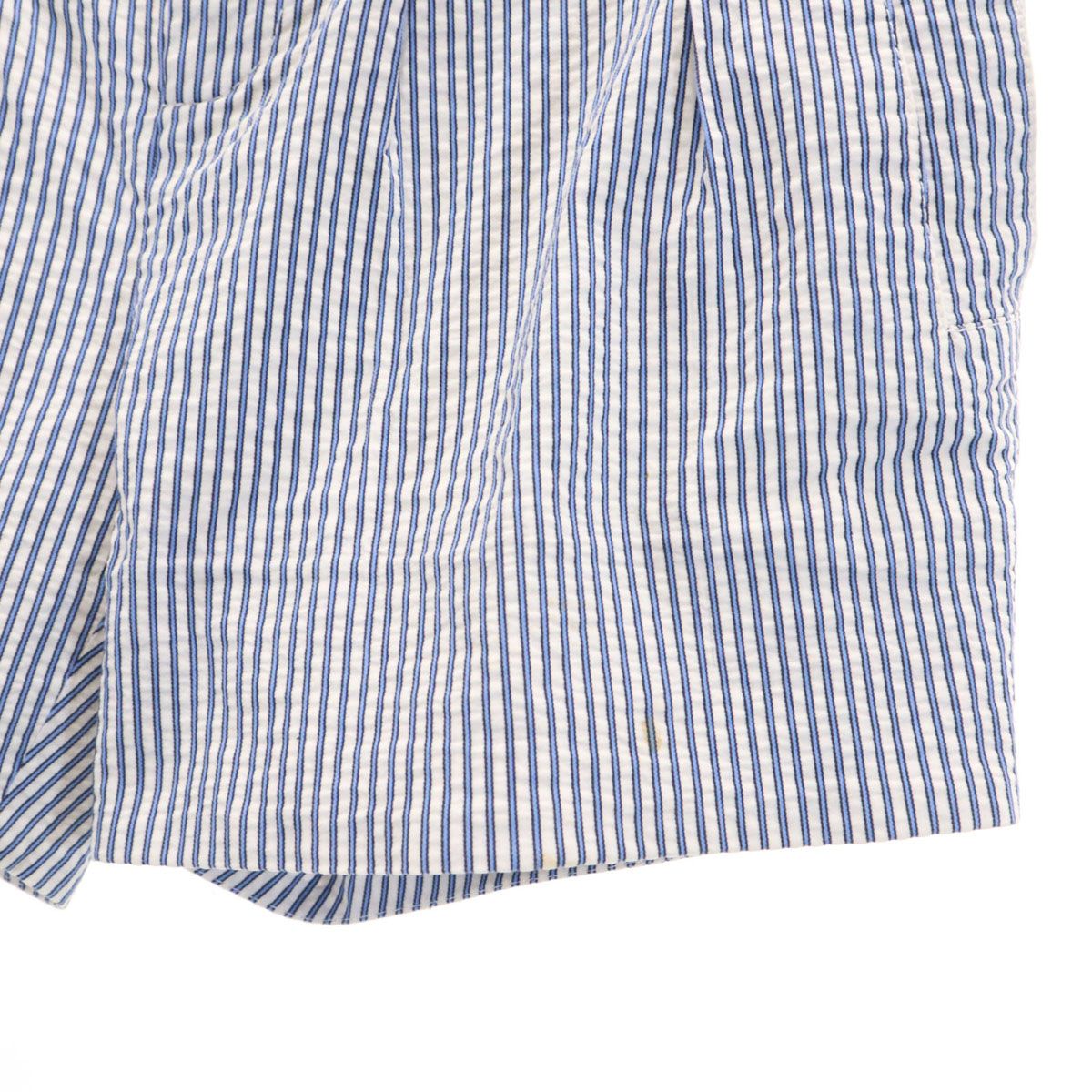 GUCCI グッチ イタリア製 ストライプ柄 シアサッカー ショートパンツ