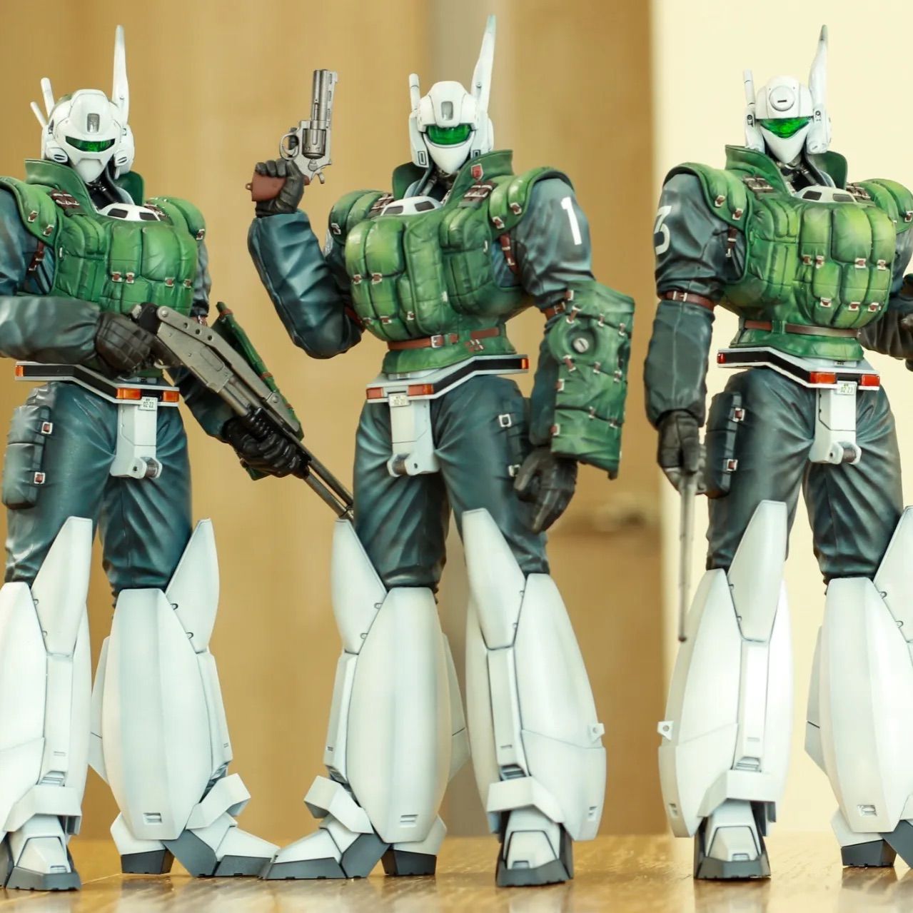 MGセット ガルマ専用 ザクII＋ガンダムF91 ハリソン・マディン専用機