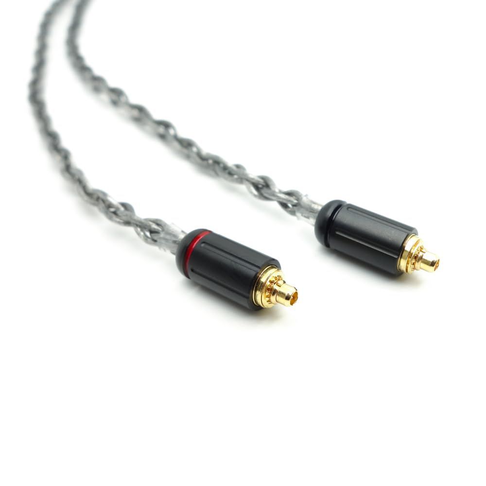 【1点のみ】銀銅合金導体 8コア1064芯 MMCX/4.4mm+イヤホン本体 Amazon | JLY2 銀メッキ単結晶銅 リケーブル 4.4mm MMCX 2芯