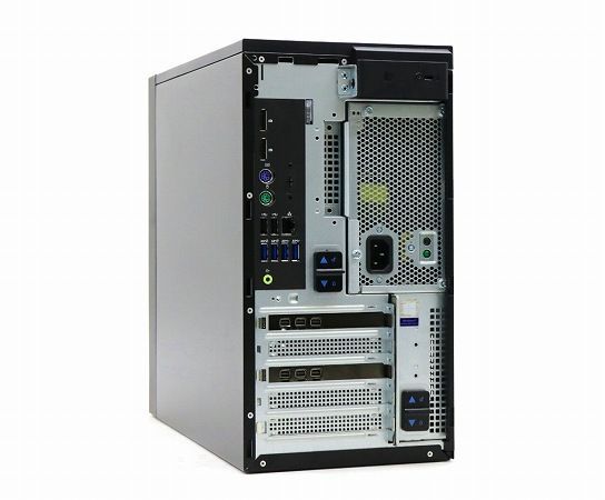 DELL Precision 3640 Tower Xeon W-1250P 4.1GHz 32GB 500GB(新品Crucial製NVMe SSD)+2TB Quadro P400 x2基 Win10 Pro 小難 中古