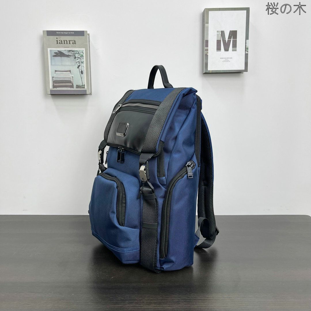 新品✨未使用 TUMI トゥミ リュック ビジネスバッグ バックパック 232651 Alpha Bravo LARK メンズ ビジネスリュック  通勤通学 出張 大容量 ネイビー 特別限定版 - メルカリ