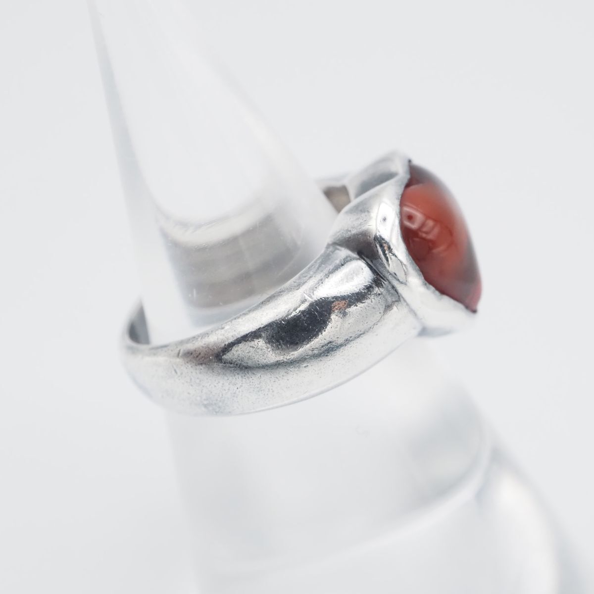 C564 カラーストーン 925刻印 リング ハート デザイン シルバー 指輪