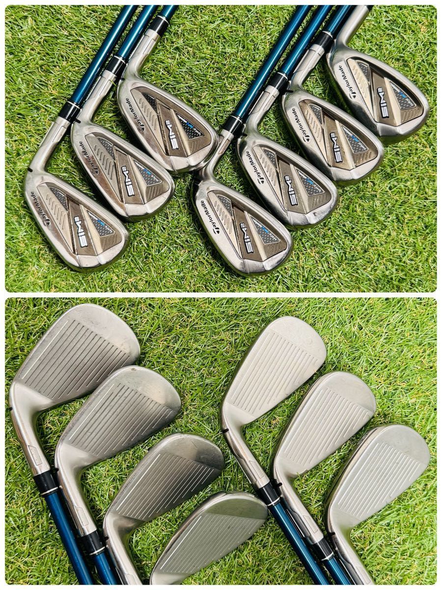 バック新品】テーラーメイド シム2マックス メンズゴルフセット 11本 S