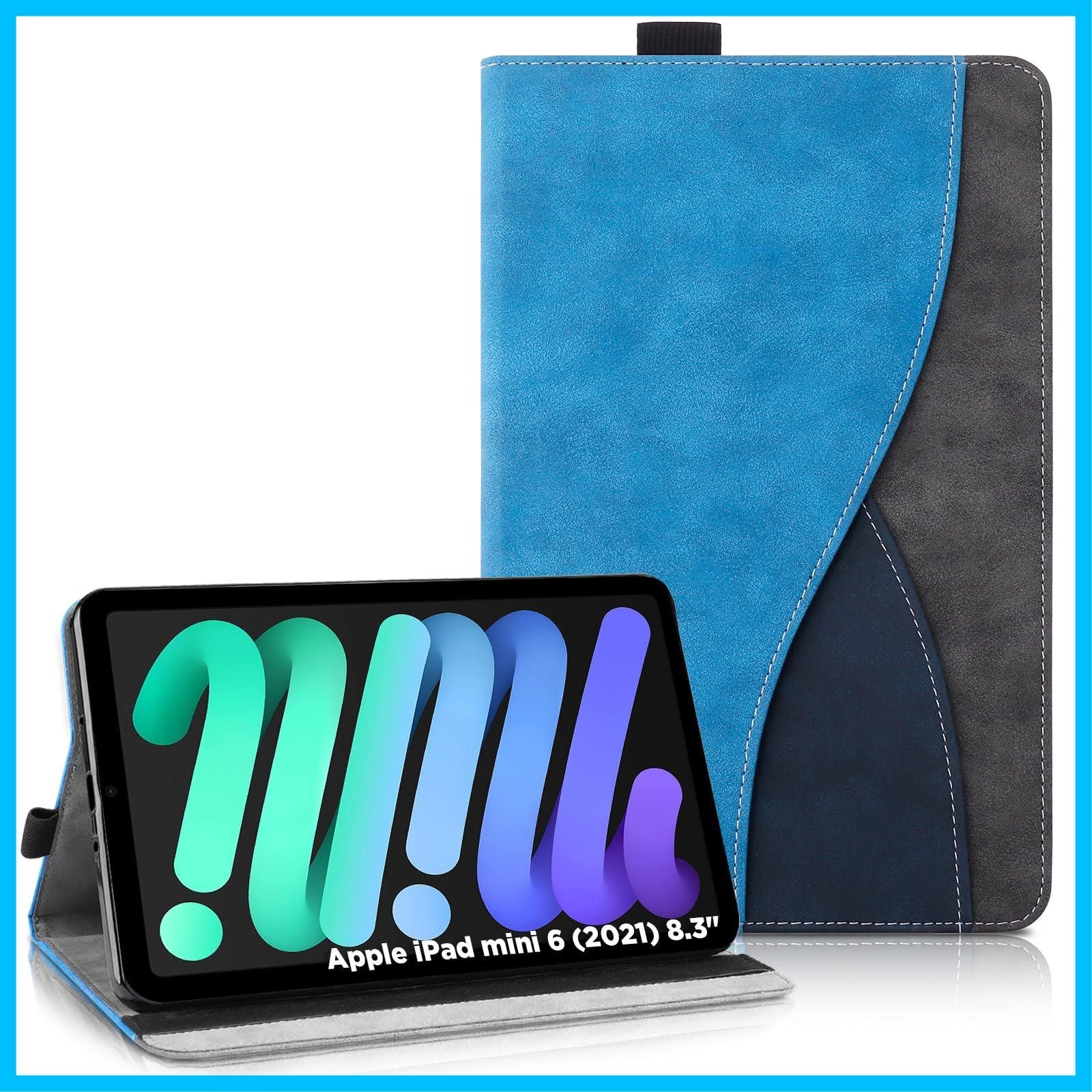 【新着商品】Succtopy iPad Mini7 ケース A17 Pro 第7世代 対応 8.3インチ iPad mini6 ケース 第6世代 専用 スマートケース Apple Pencil 収納可能 iPad 第7世代ケース PUレザー iPad 第6世代
