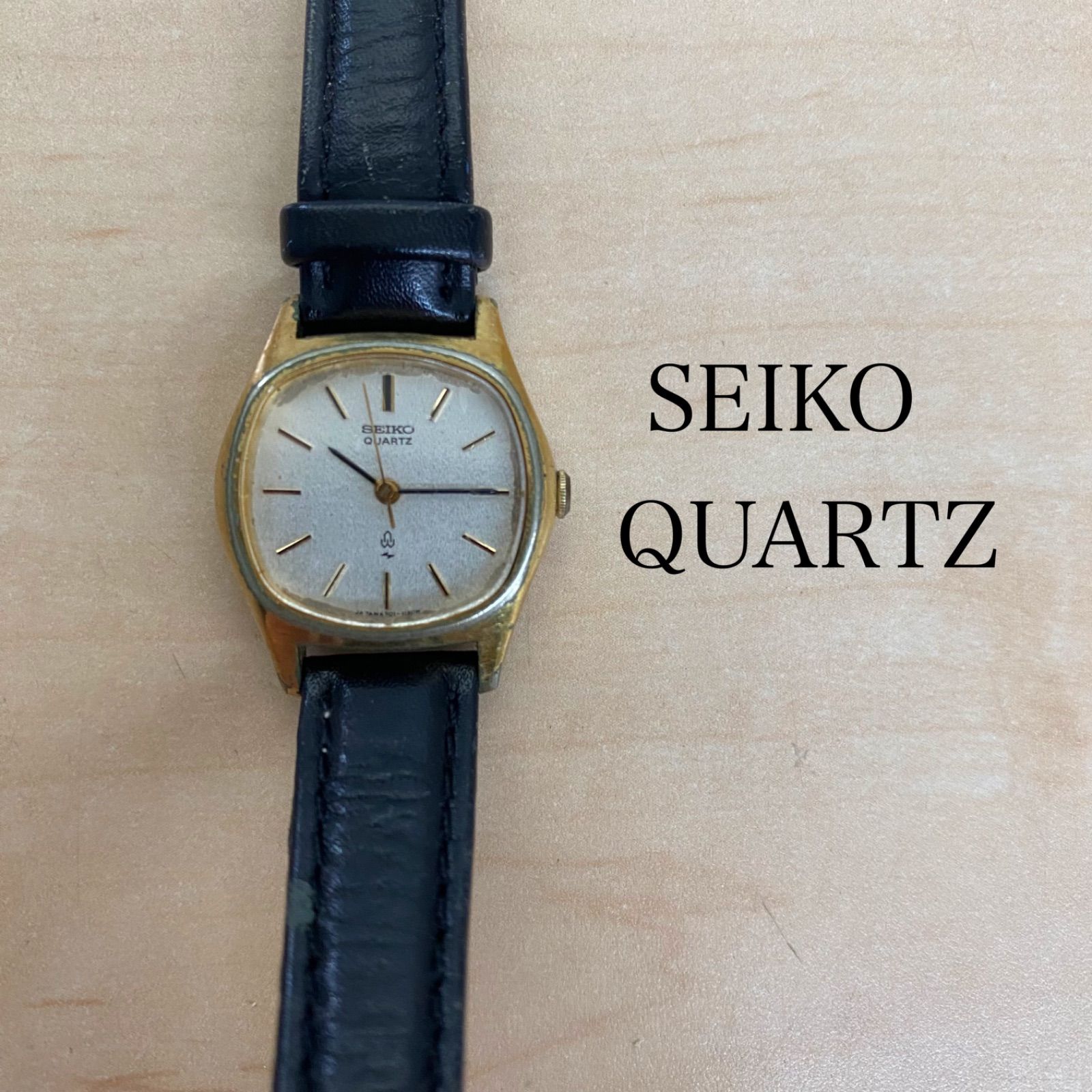 ジャンク品】SEIKO セイコー クォーツ 腕時計 時計 T203 - メルカリ