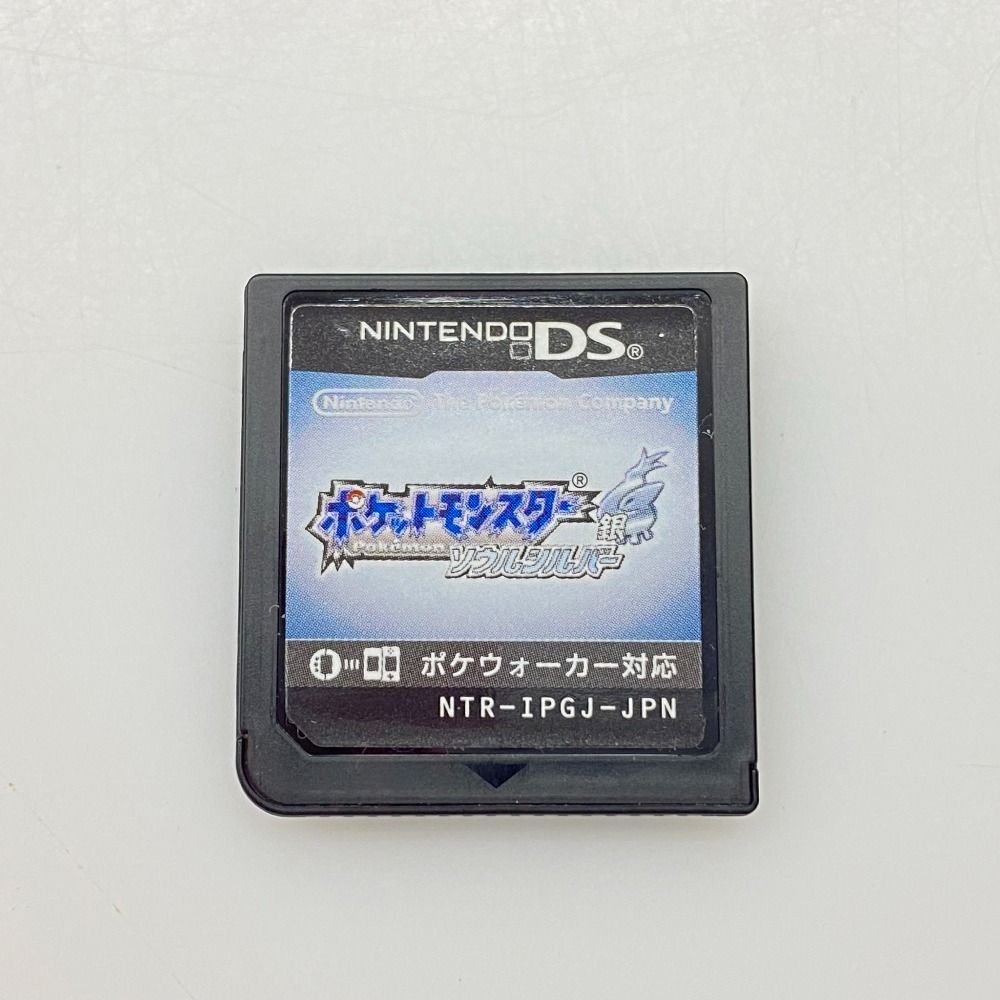 ポケモン ソウルシルバー ポケウォーカー ニンテンドーDS 外箱欠品