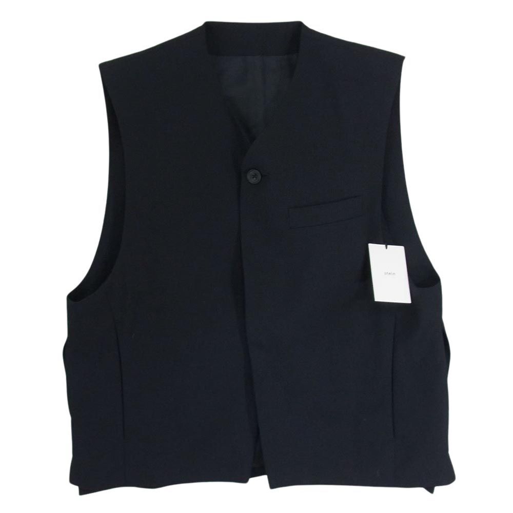 シュタイン Stain ST.277-1 ADJUSTABLE VEST ウールギャバ ベスト