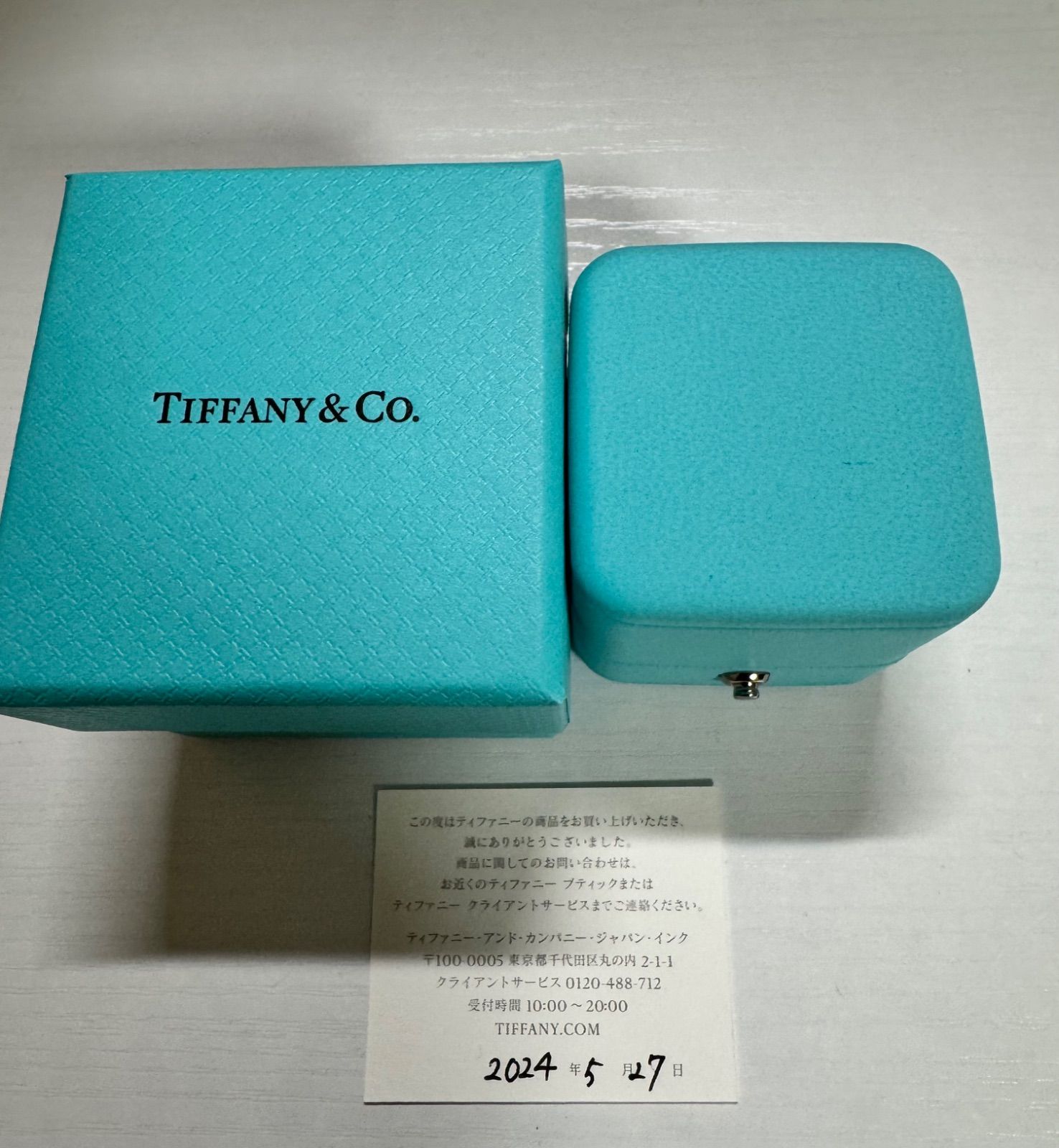 新品・未使用］ Tiffany ティファニー 婚約指輪 - メルカリ
