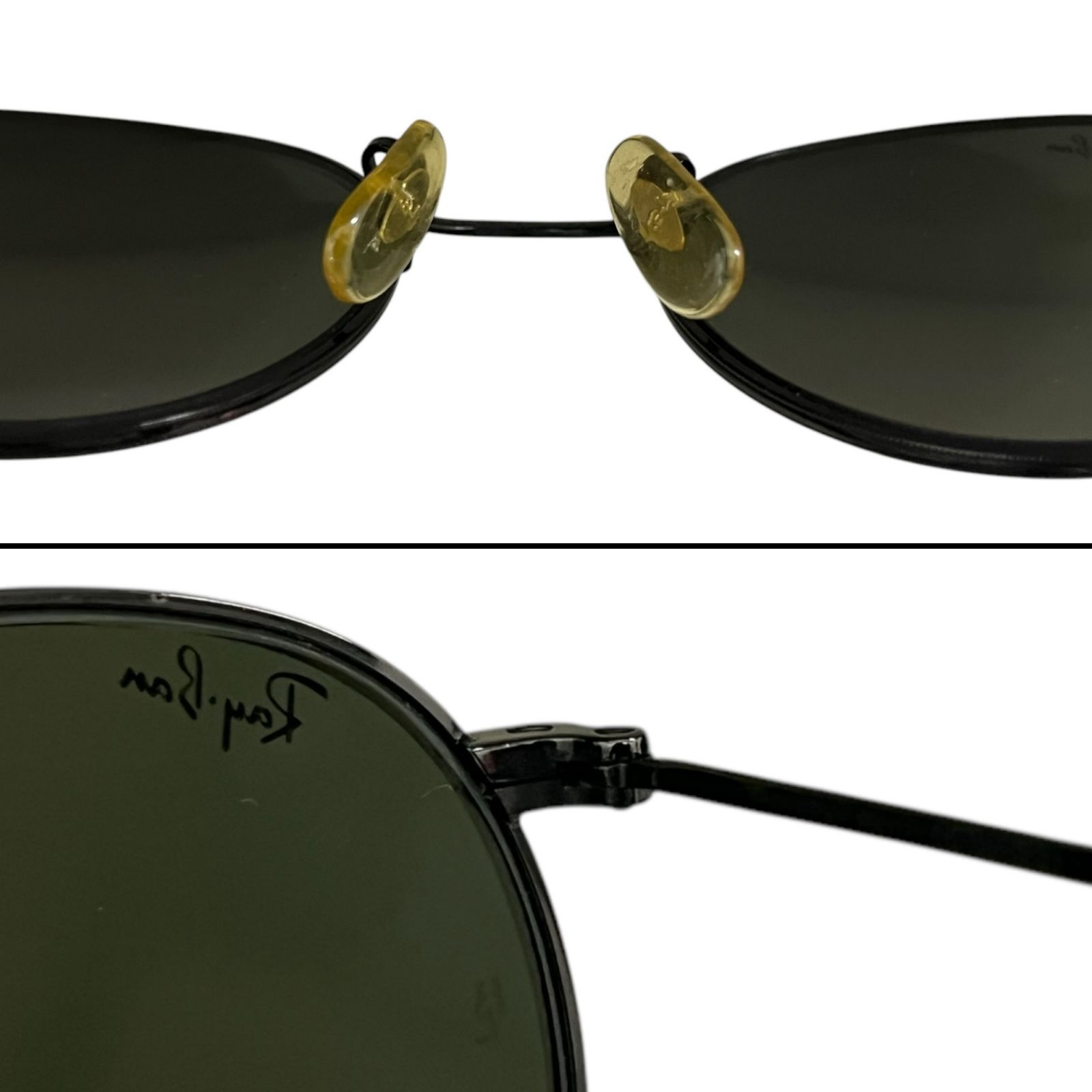 ボシュロム レイバン ORLS OVAL ヴィンテージ サングラス ブラック 美