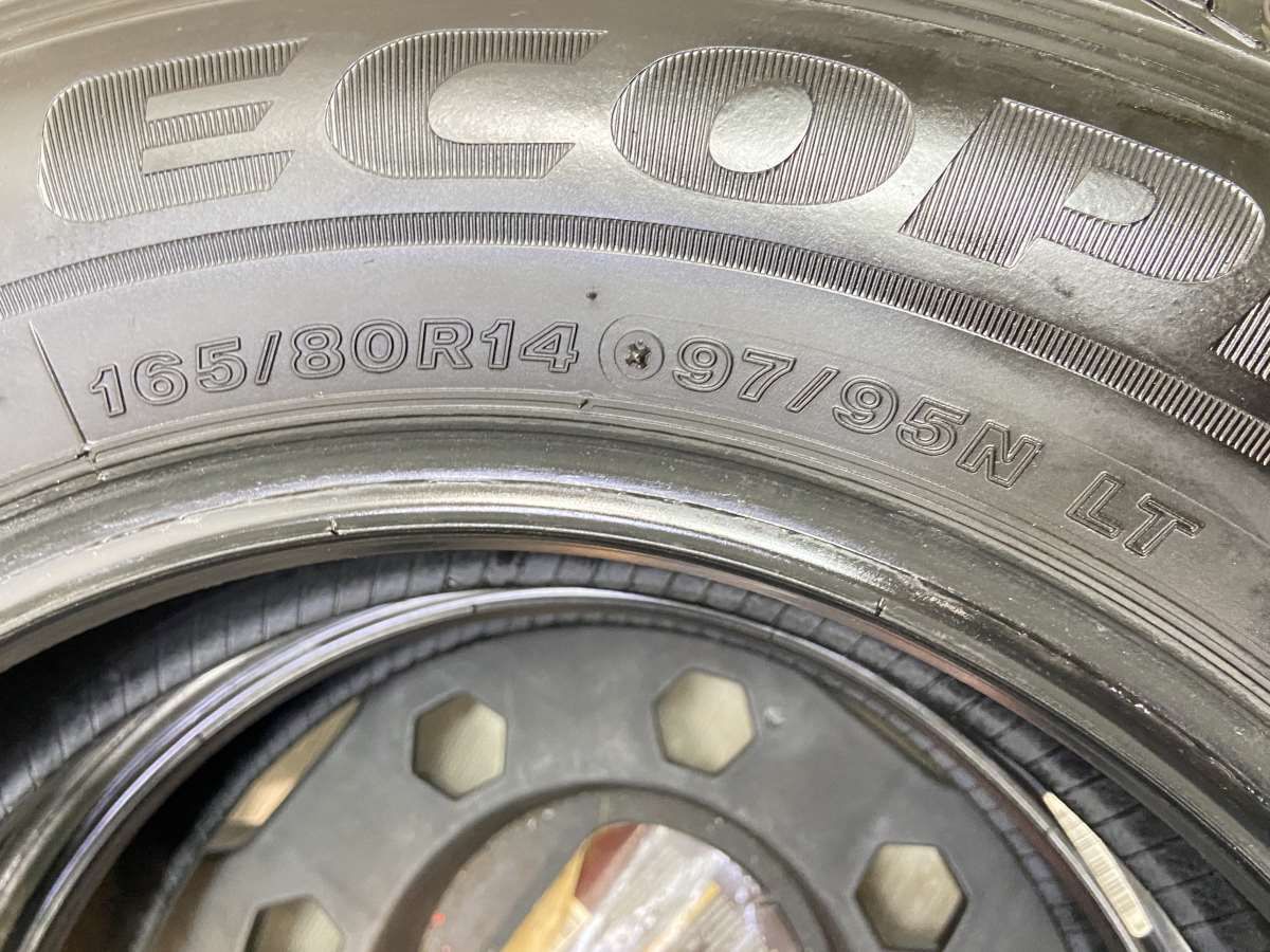 ブリヂストン　エコピア　165/80R14 LTタイヤ【未使用品】 価格｜165/80R14 91/90N ECOPIA エコピア R710 ブリヂストン