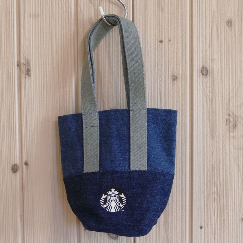 新品/未使用品】台湾スタバ Starbucks ☆タンブラーバッグ デニム