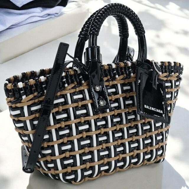 BALENCIAGA Bistro スモール ストラップ付きバスケット 2way BALENCIAGA Bistro スモール ストラップ付きバスケット 2way