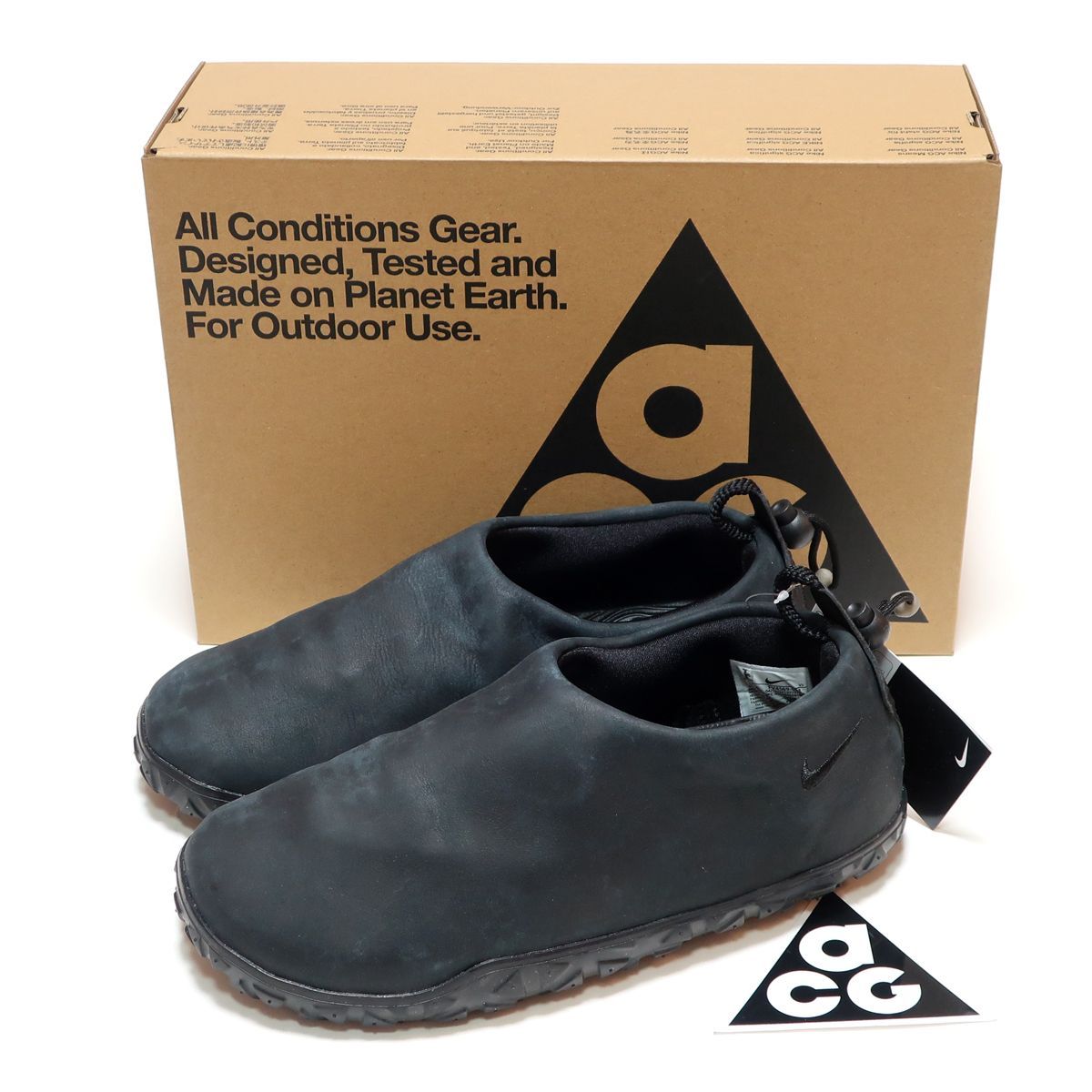 B GRADE品☆NIKE ACG MOC PREMIUM BLACK/BLACK US9 (27cm) PRM ( B 