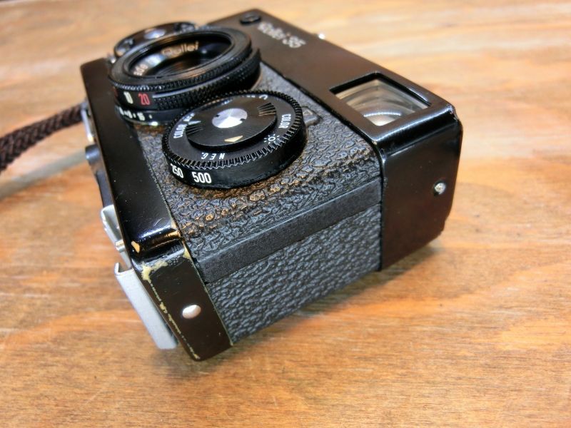 8592 美品 Rollei 35 露出計OK シンガポール製 ブラック 7691 良品