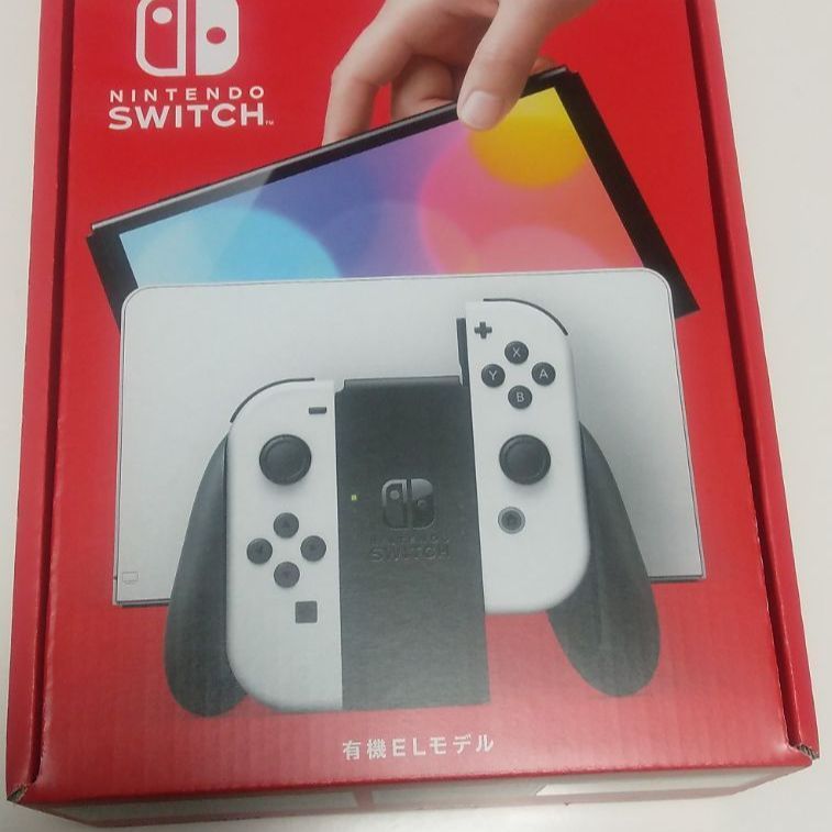 3000ポイント還元ほぼ新品Nintendo Switch (有機ELモデル) - メルカリ