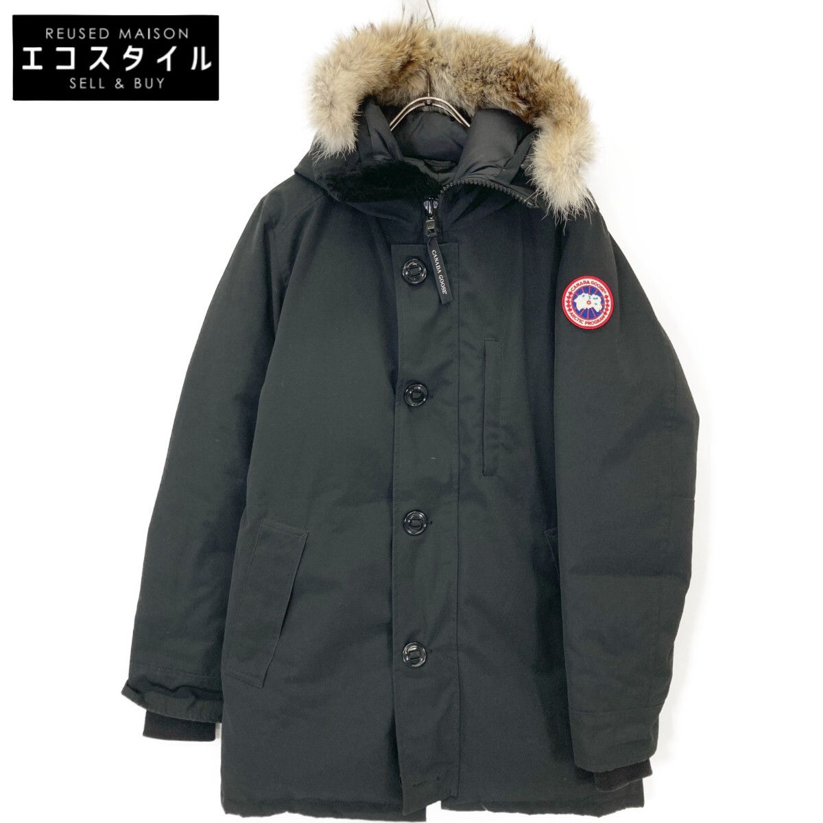 CANADA GOOSE カナダグース 3438JM ﾌﾞﾗｯｸ ｼﾞｬｽﾊﾟｰ ﾀﾞｳﾝｼﾞｬｹｯﾄ M
