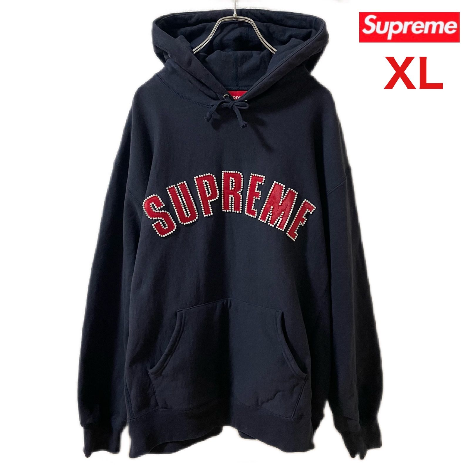 Supreme 21aw Pearl Logo Hooded Sweatshirt