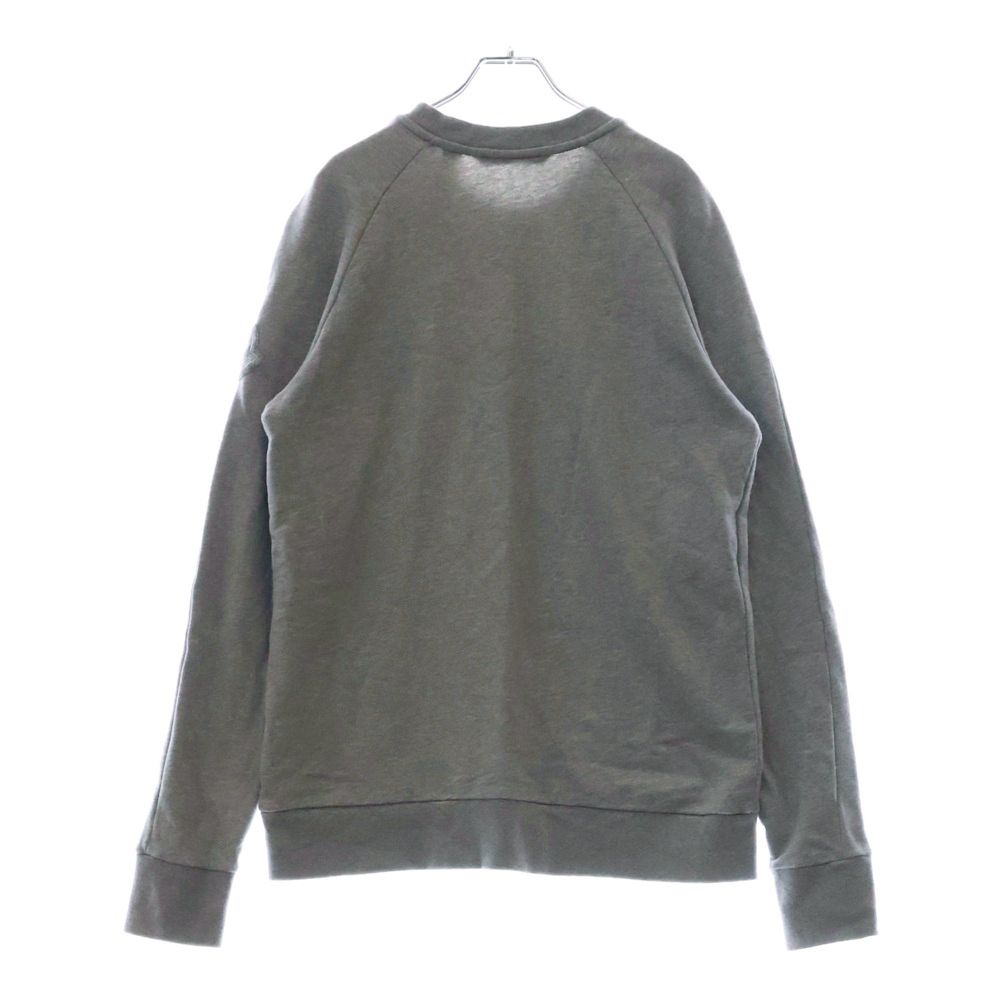MONCLER グレー クルーネック トレーナー 【公式通販】