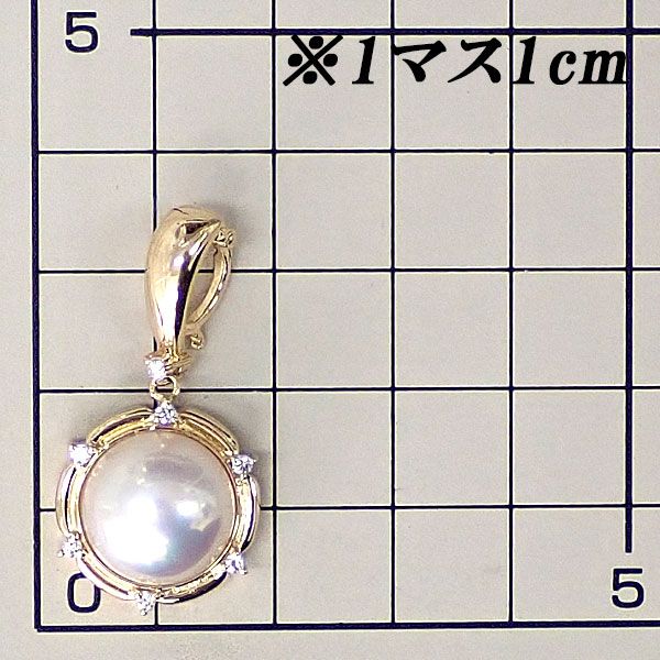 TASAKI 田崎真珠 ピンク系マベパール ゴールド ブローチ&ペンダントトップ タサキ 田崎真珠 マベパール ペンダントトップ ダイヤモンド K18