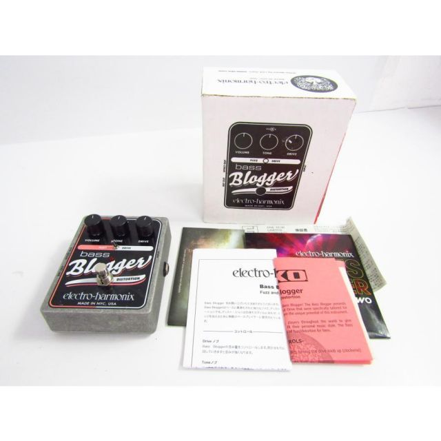 electro-harmonix エレクトロハーモニックス Bass Blogger ベースエフェクター G4718