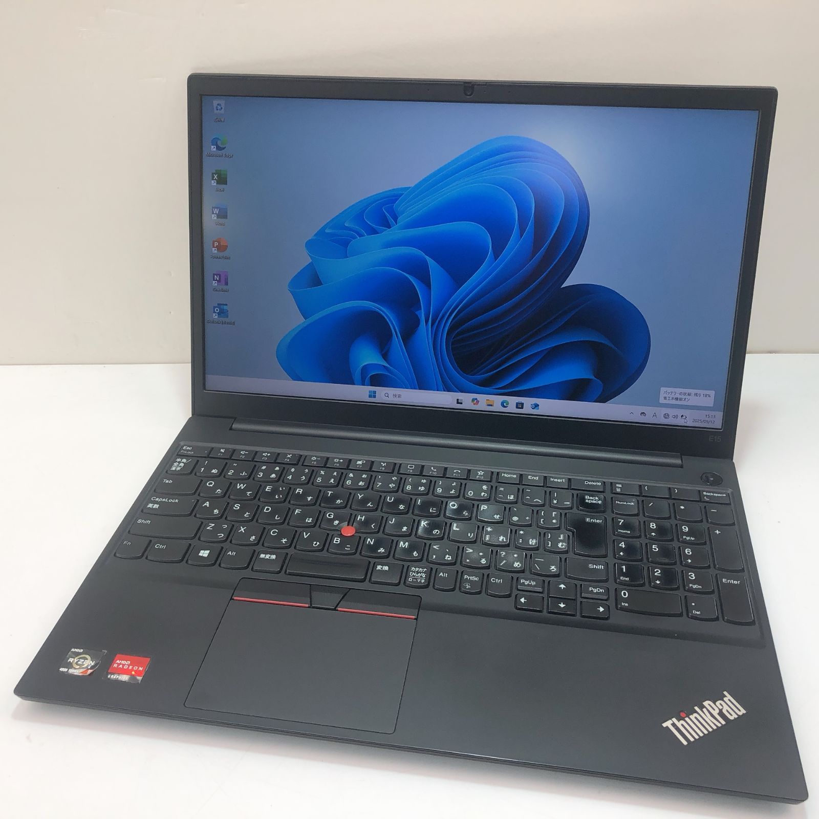 ✨画面美品✨15.6型 Lenovo ThinkPad E15 Gen2 Ryzen 5 4500U☆6
