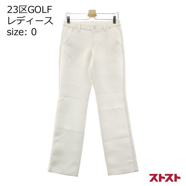 ホワイト　ゴルフ　パンツ　 星柄ウエストバンド BRIDGESTONE 2022年春夏モデル30％OFF ブリヂストンゴルフ