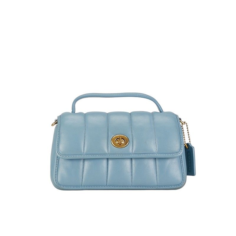 極美品　コーチ　2way カメラバッグ　チェーン　ターンロック　PVC 茶 公式】COACH – コーチ | カメラ バッグ