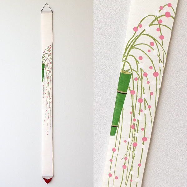 暖簾『藤』水墨画家による肉筆 一点物 暖簾『藤』水墨画家による肉筆