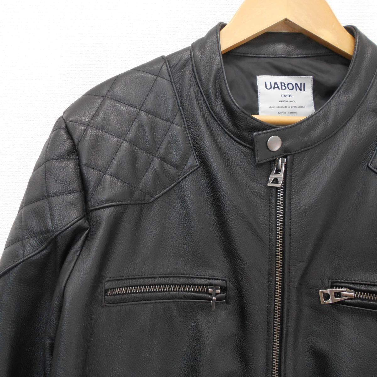 ユアボニ UABONI シングルレザー ライダース ネイティブ