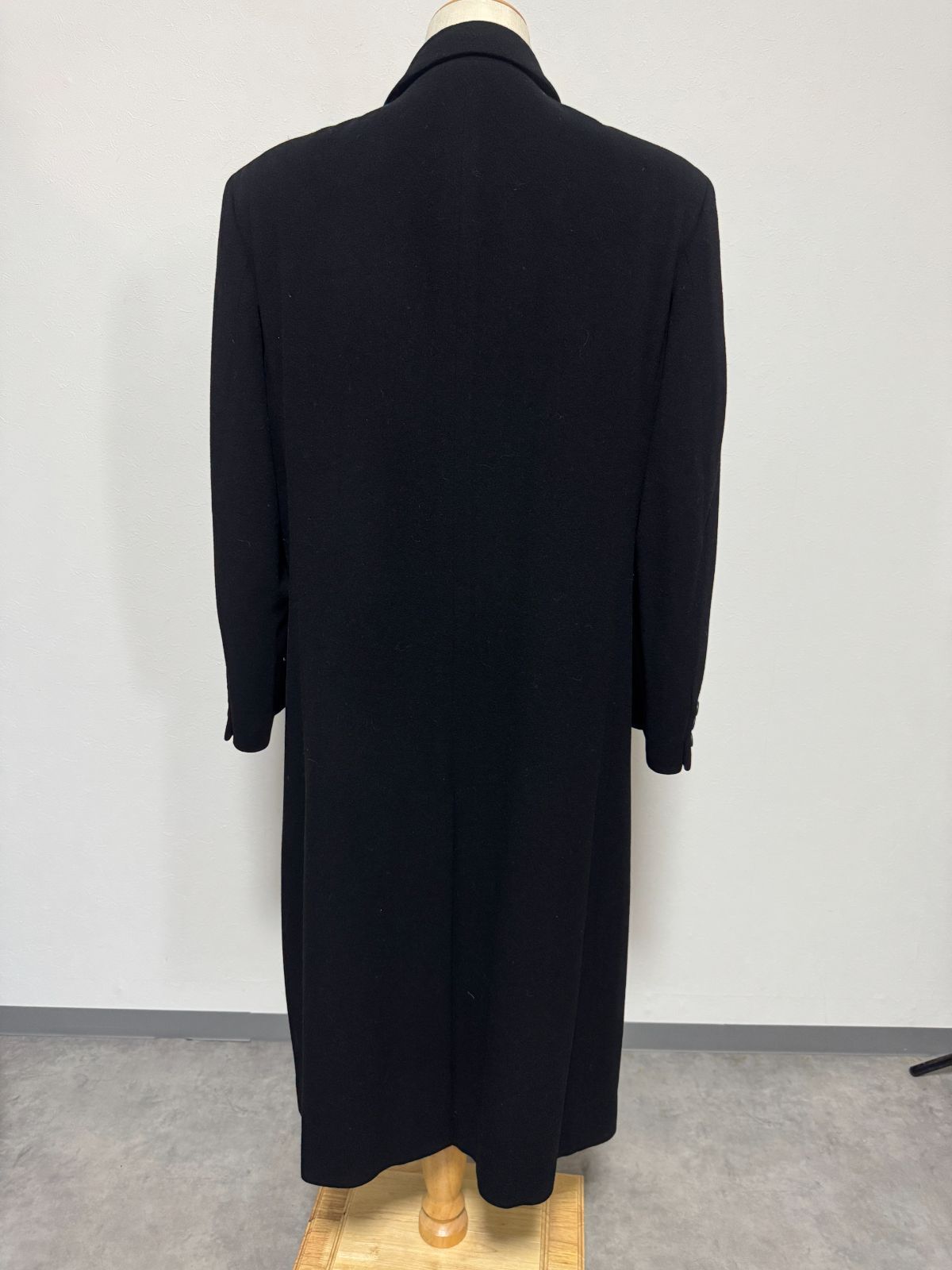 GARNIER/ガルニエ】 ウールナイロンダブルチェスターコート【h