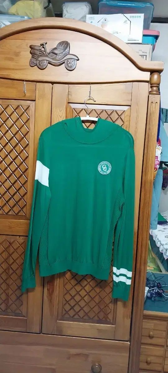 ガイガー 長袖 ゴルフ フード Tシャツ 66