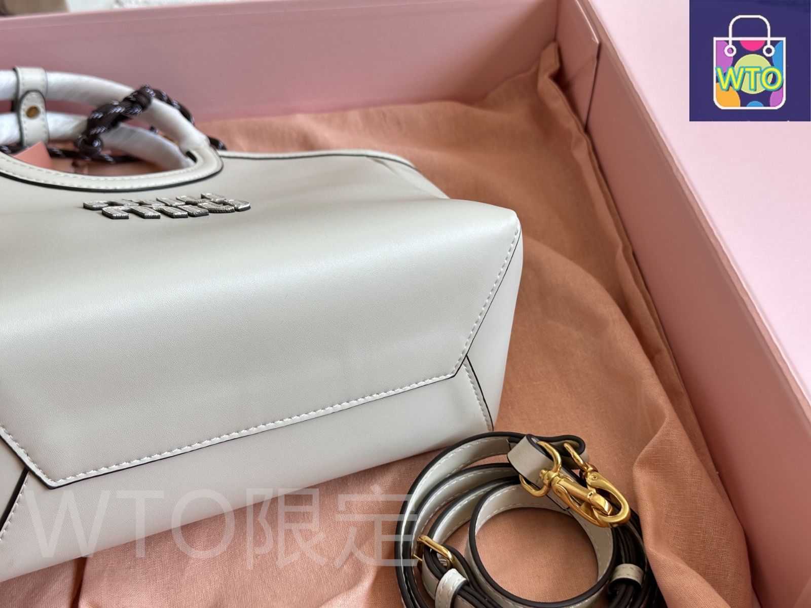 MIU MIU 限定モデル レザートートバッグ - コンパクトサイズ (22