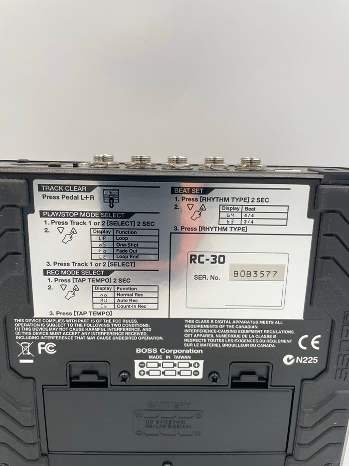 BOSS ループステーション エフェクター RC-30 ボス ギター ルーパー  