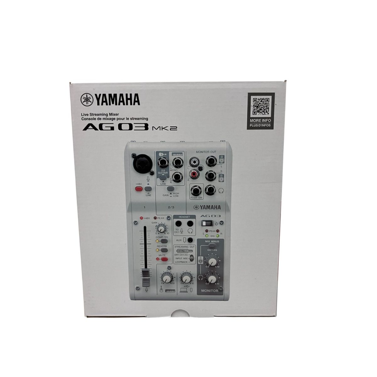 YAMAHA AG03 MK2 ヤマハ ミキシングコンソール 音響機材 中古