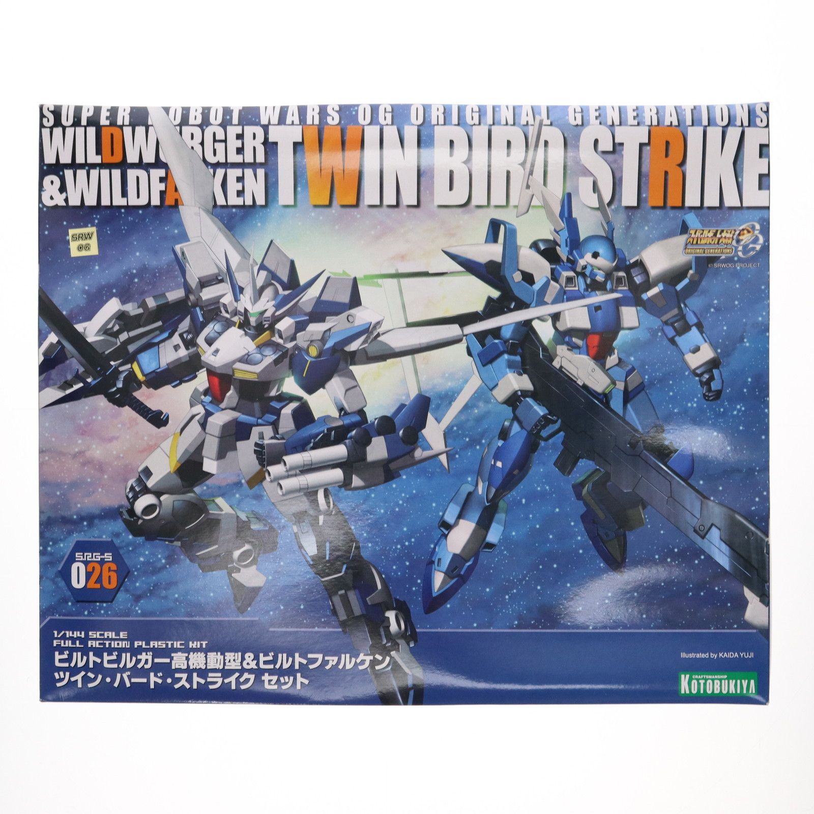 S.R.G-S-026 1|144 ビルトビルガー高機動型-ビルトファルケン ツイン バード ストライクセット スーパーロボット大戦OG プラモデル KP62 コトブキヤ