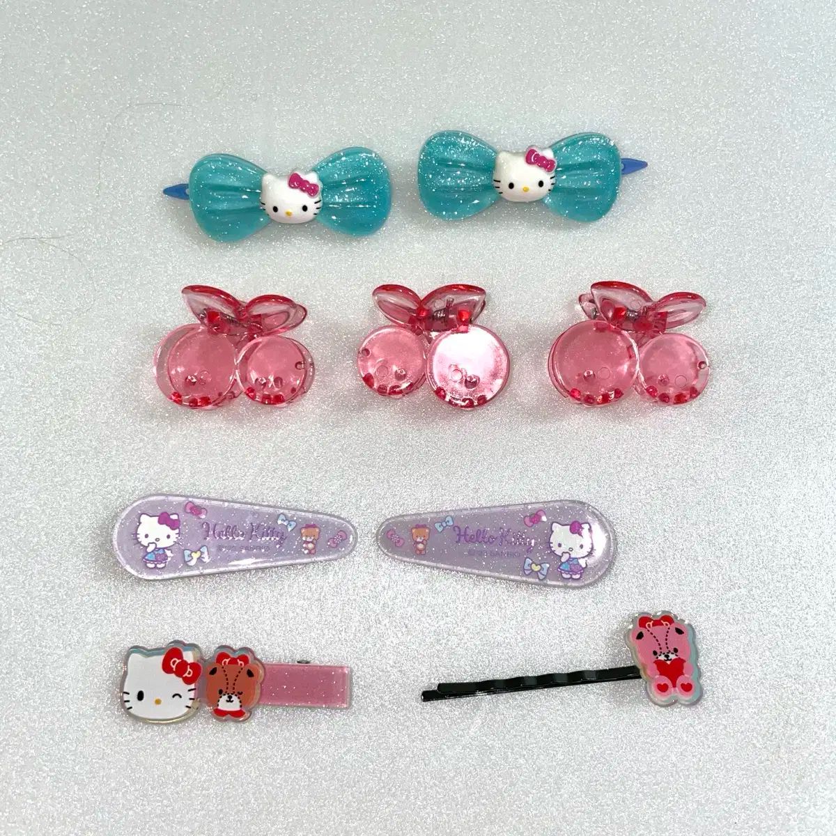 ヘアクリップ まとめ売り DimMoire/メタルロゴヘアクリップ