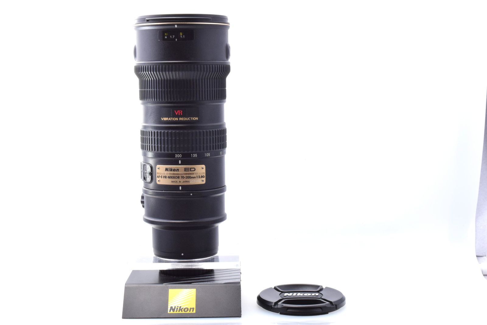 ■ほぼ新品■ Nikon AF-S VR Zoom Nikkor ED 70-200mm F2.8G（IF）BK 014009A