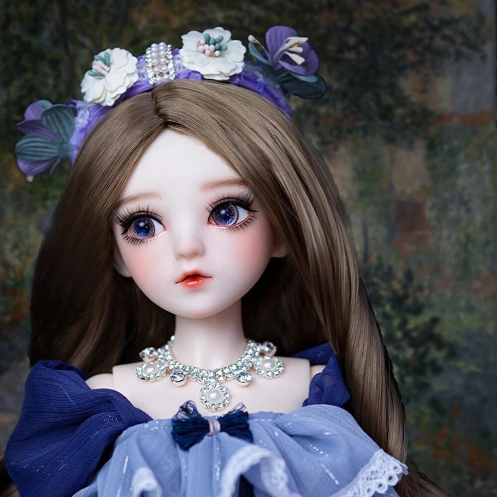 専用です！bjdドールフルセット本体（60cm）＋ドレス BJD 1/3ドール フルセット 本体 60cm 球体関節人形 眼球 洋服