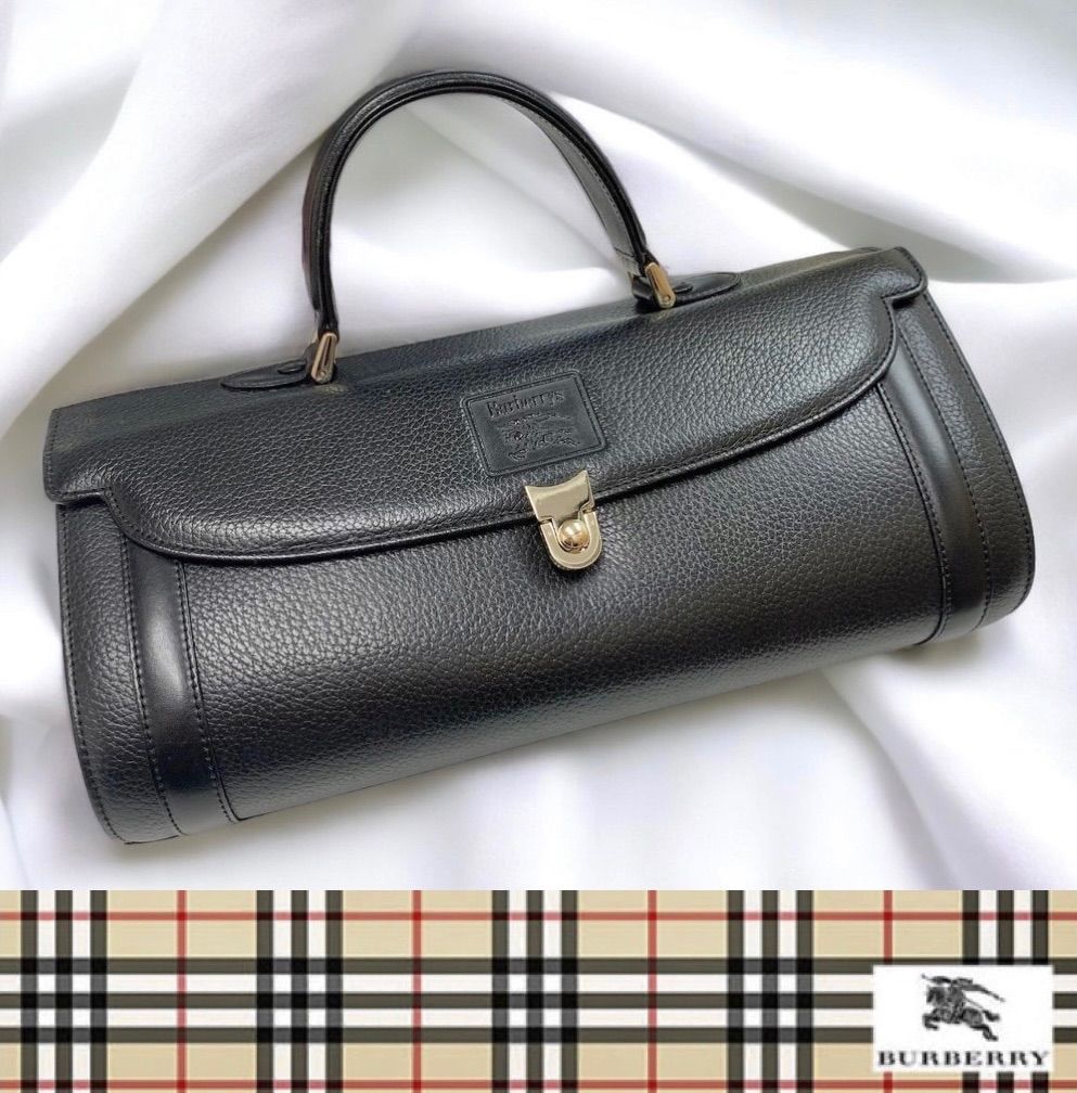 極美品です⭐️ BURBERRY】 バーバリー フォーマル ハンドバッグ ミニ 