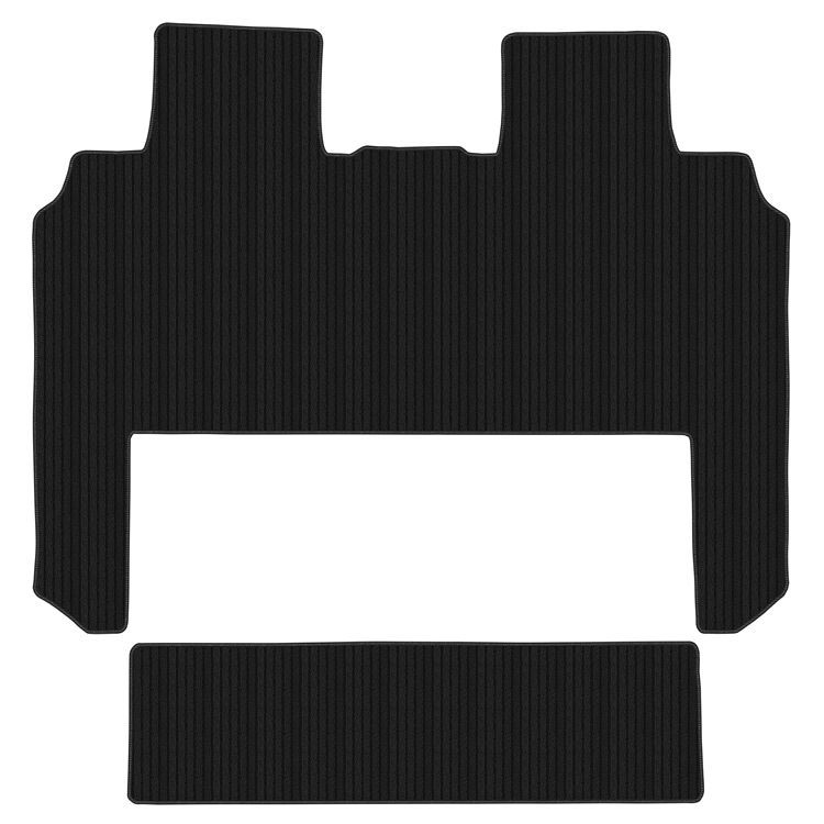 トヨタ　新型　ノア　ヴォクシー　90系　ラグマット　セカンド　サード　フロアマット「高品質で最安値に挑戦」　在庫品は当日発送可　ブラック