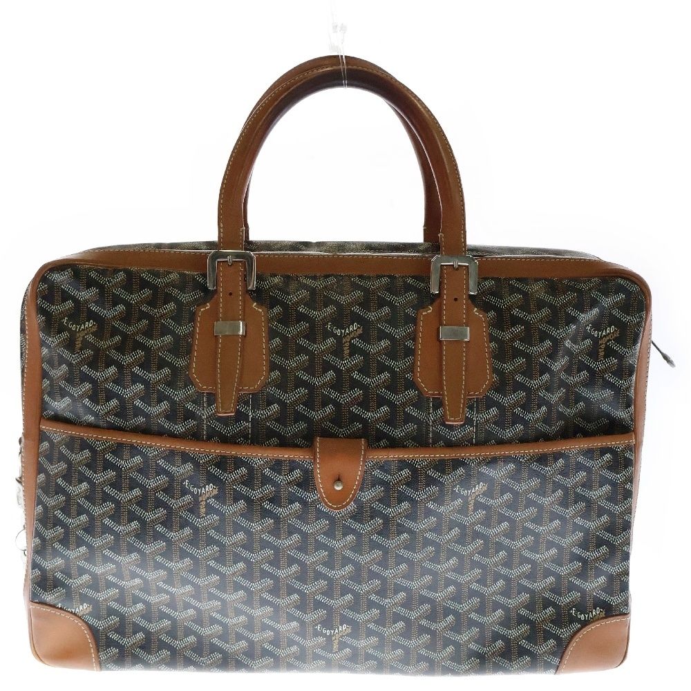 GOYARD ゴヤール アンバサードMM ビジネスバッグ ブリーフケース ブラウン
