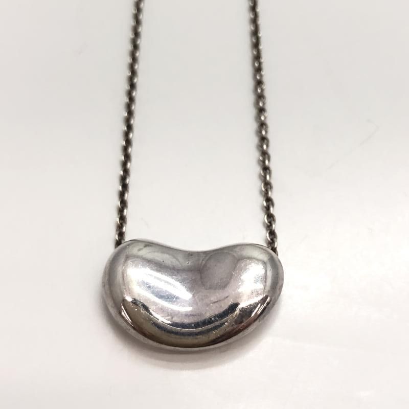 中古】TIFFANY＆CO. ビーンズペンダントネックレス SV925[91] - メルカリ