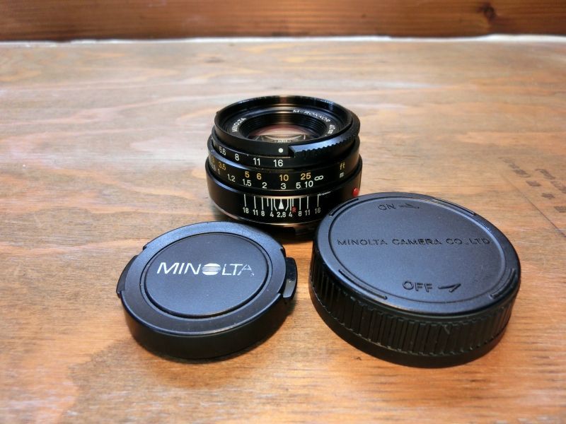 7359 ジャンク MINOLTA M-ROKKOR 40mm 2