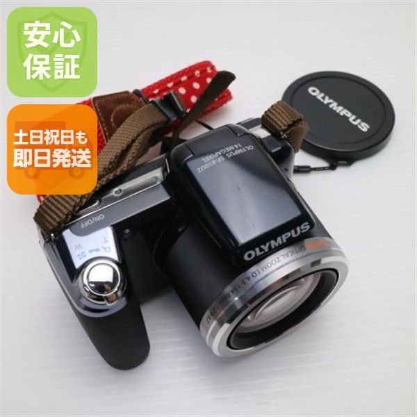 美品 SP-810UZ ブラック 即日発送 OLYMPUS デジカメ デジタルカメラ 本体 土日祝発送OK 09000