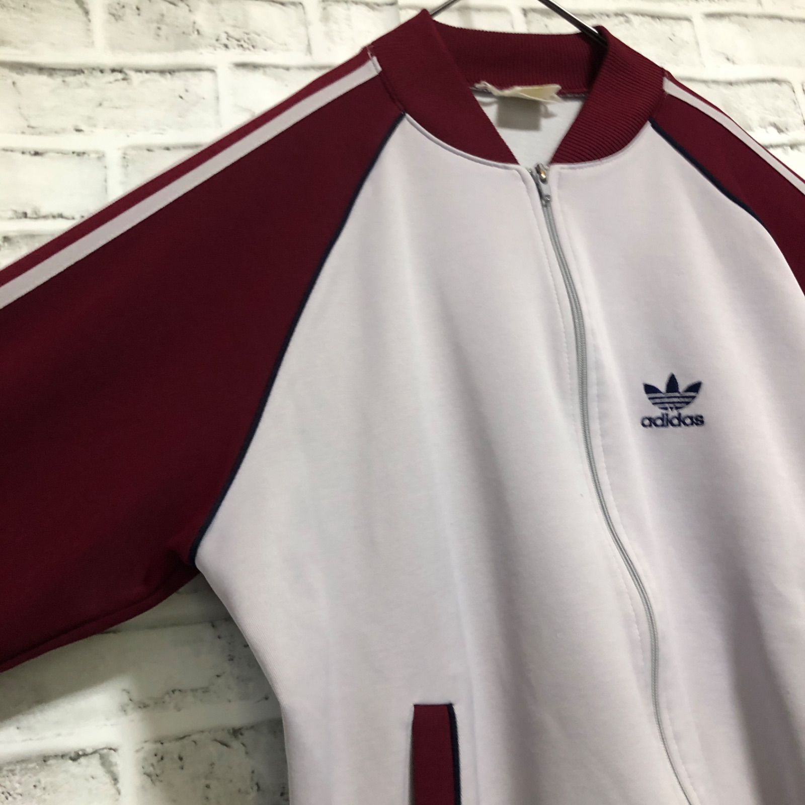 70s 希少adidasラグラントラックジャケット 希少70s⭐️adidas ラグラン トラックジャケット/ジャージ L