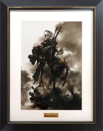 中古】セル画・原画 NieR：Automata 複製原画 キャラファイングラフ